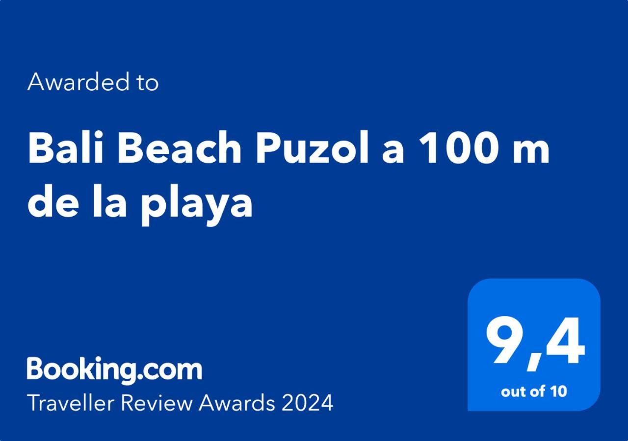 Bali Beach Puzol Relax Cerca De Valencia A 100 M De La Playa Con Ac Puçol Exterior foto
